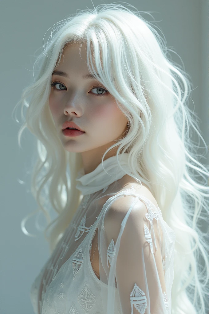 White hair idol