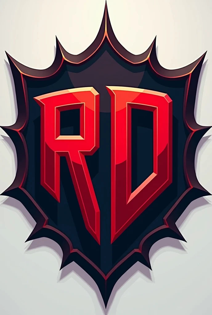 Create a football club logo “RD” to clearly represent RD., Gives a fierce feeling, Unmoved, And victory. Below is a picture that says “Ratchada United.”