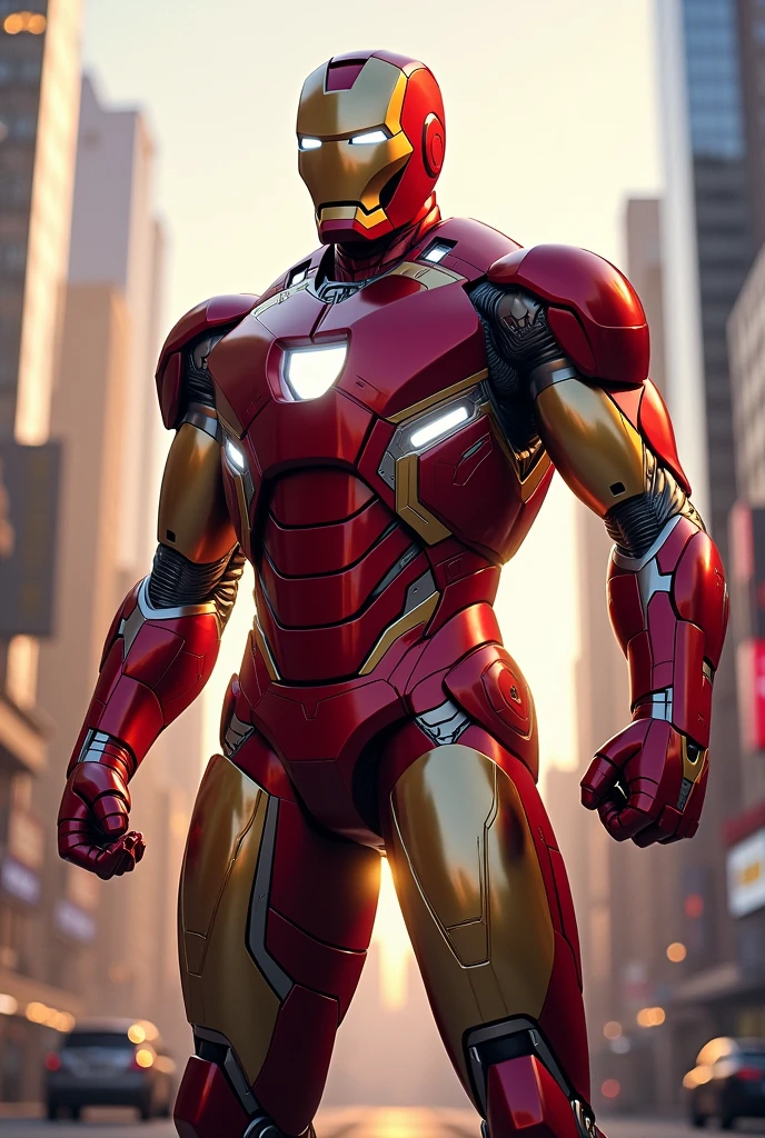 Iron man red and gold