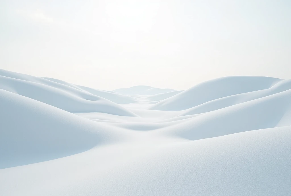 White landscape vertical symmetry