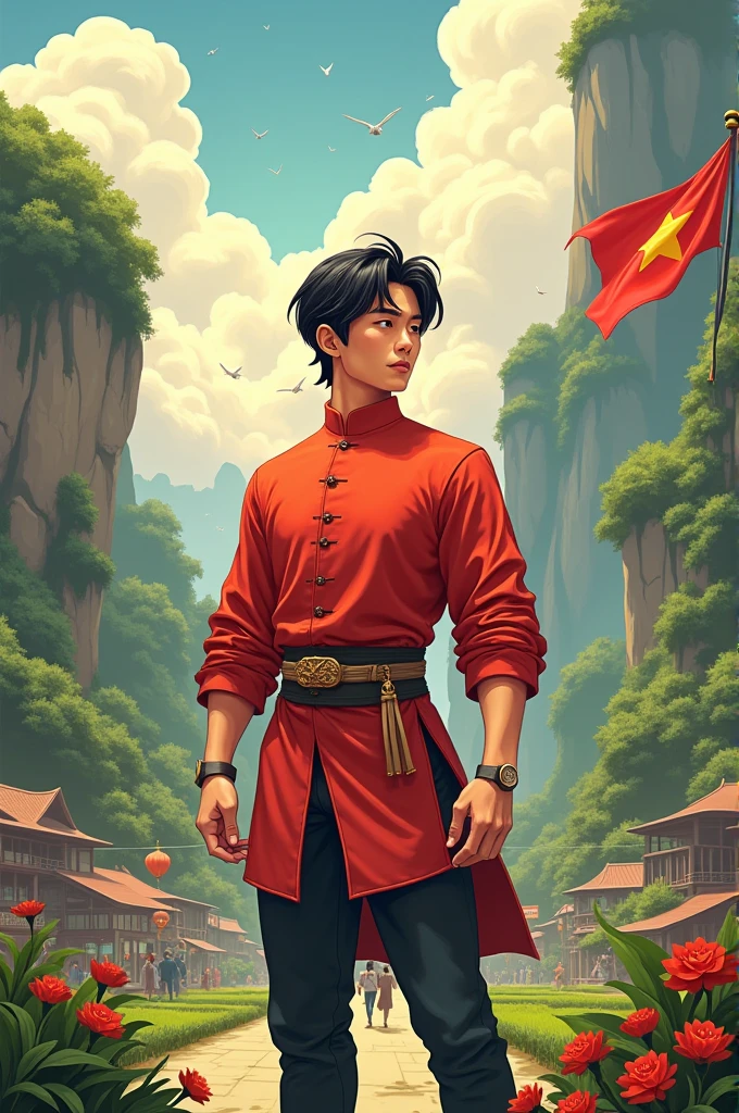 Vietnam male countryhumans