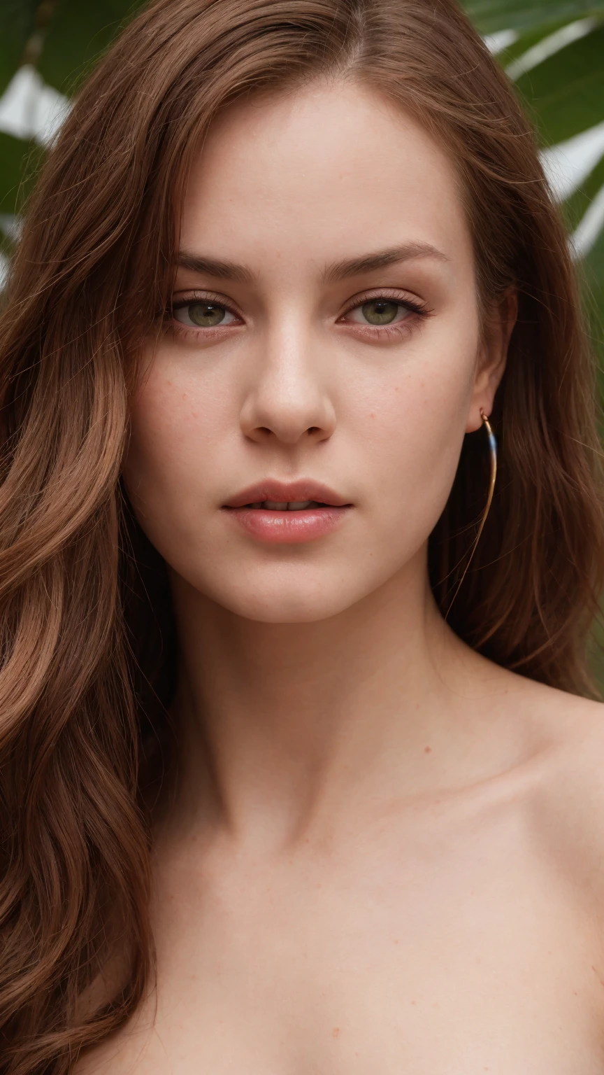 (8k、RAWE Photo、Highest quality、masterpiece:1.2)、(Real、Photorealistic:1.37)、Super detailed、Ultra-high resolution、1 girl、Beautiful detailed face、(Feather Cut: 0.6)、Professional Lighting、The lighting is bright、actresodel、naked、whole body姿、Wide-angle shot、Daytime、bright、 simple background ,Simple Background、full body,40-year-old woman、From the side、Sideways shot、Mature Woman、American、Blonde、Stand up straight、whole body、Arms are straight、profile、whole body、