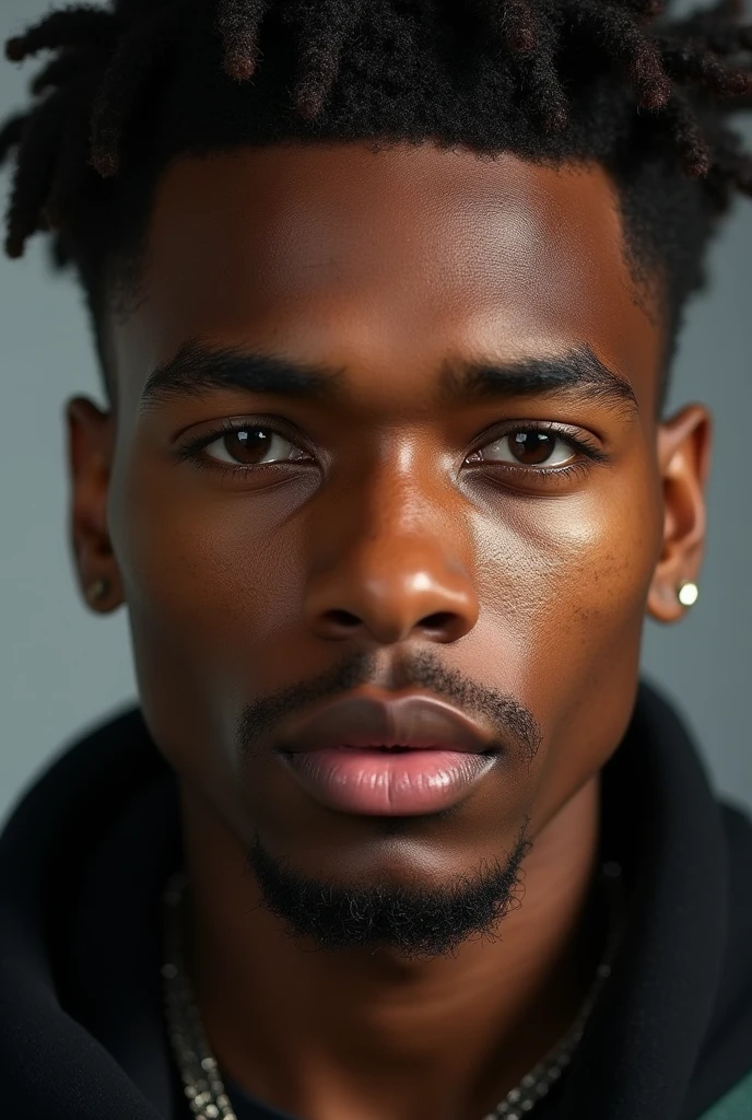 (photorealism:1.2), (masterpiece), (perfect face)
A real as possible image of Jahseh Onfroy. Pay attention to every single aspect of his face like eyes, nose, lips, head structure, eyebrows and face Pay close attention to every single facial features and their details.
Ultra High Definition, Ultra High Quality, Extremely Detailed, Perfectly Detailed, 8k, hyper detailed face, exquisite lighting and shadow, cinematic lens effects, enhanced lighting, enhanced details, highest quality, highest resolution