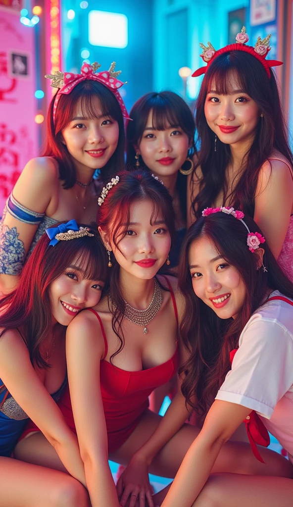 Japanese girl group members