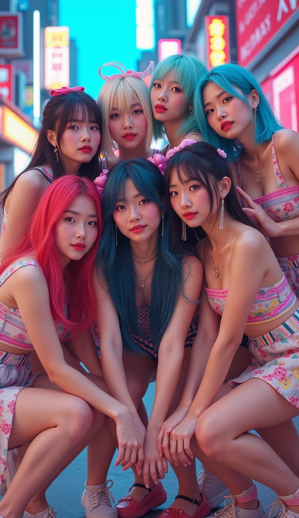 Japanese girl group members