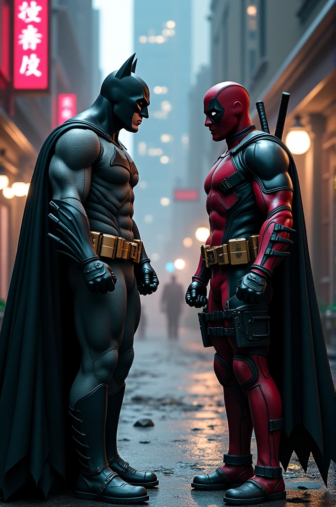 Criar Batman x Deadpool
