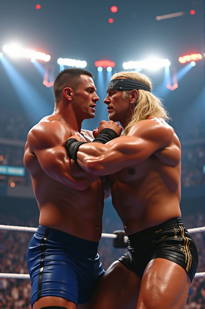 John cena vs Hulk hogan en WrestleMania 25