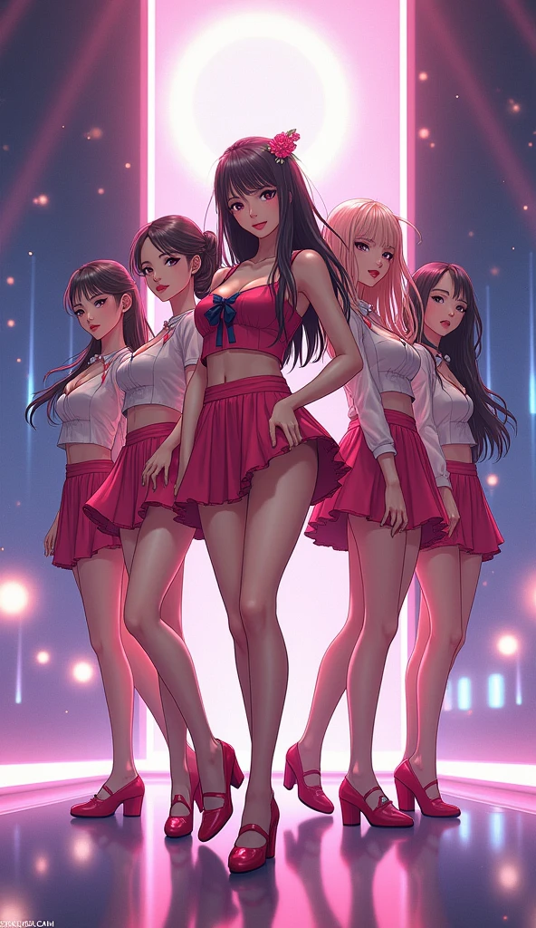 Japanese girl group members