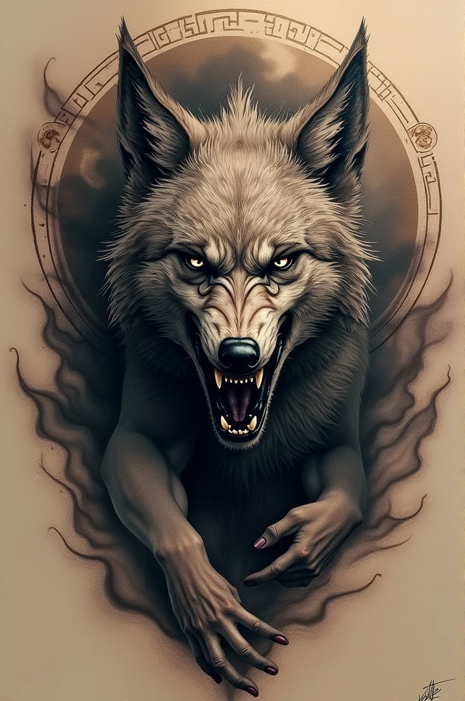 Garou tattoo