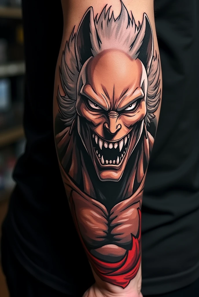 One punch man garou tattoo