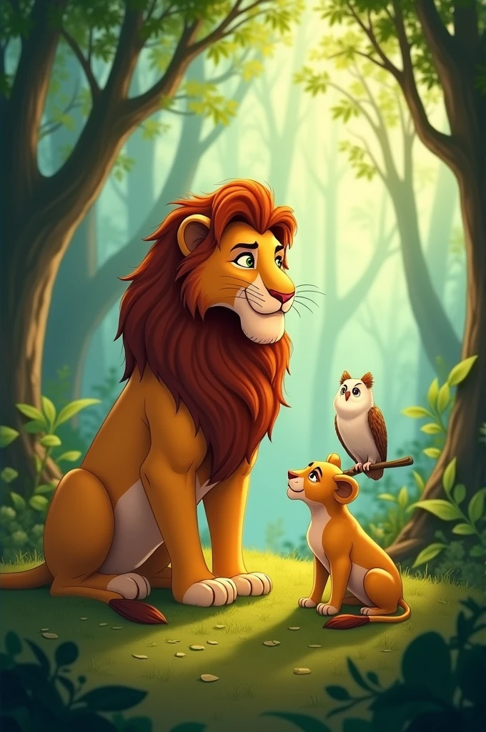 
A Fábula do Leão e da greedy

Nas profundezas de uma floresta exuberante, there lived a lion named Leo, known for his strength and dedication to his family. Leo was a loving father and a devoted husband., always striving to ensure that his pups and his wife, greedy, lived in comfort and security. 

Leo worked hard to hunt and provide food., and also did his best to teach his young to respect the values of the forest, like kindness and honesty. however, greedy não compartilhava do entusiasmo de Leo. She often criticized his efforts., believing that the material well-being of the family was more important than moral lessons.

A falta de apoio e amor de greedy começou a afetar profundamente Leo. He began to feel frustrated and discouraged.. His wife&#39;s constant criticism and lack of understanding began to weigh on him.. Leo became more impatient and, Sometimes, reacted harshly and impetuously. your puppies, who previously saw him as a model of wisdom and love, began to fear him. They didn&#39;t understand what was happening and were afraid to approach their father..

The pups noticed that Leo was changing, but they didn&#39;t know what was causing this transformation. They only saw the lion who was often angry and distant., and did not understand the depth of the emotional pain he was experiencing.

One day, seeing the growing distance between the father and the cubs, The wise owl, a family friend, decided to intervene. Ela conversou com greedy e explicou a situação: "greedy, Leo is suffering because he doesn&#39;t get the support he needs. He strives to keep the family together and, despite your criticism, he carries a very heavy weight. Your suffering has affected your behavior and, without your love and understanding, he has become someone his cubs fear."

greedy, touched by the Owl&#39;s words, reflected on his actions. She began to understand that, besides providing food, Leo needs it too