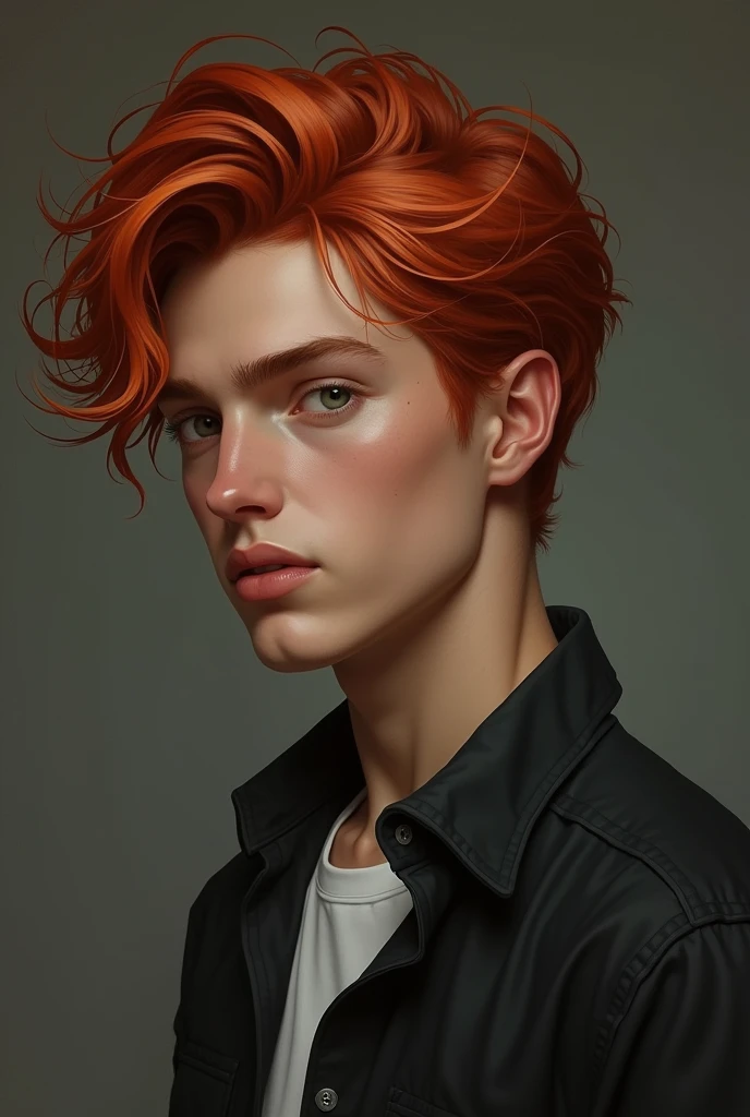 A  man, Red-Haired, rebellious, impulsive, wanting to prove that you are better than others with a look of superiority but not knowing how to deal with feelings. Mediovale