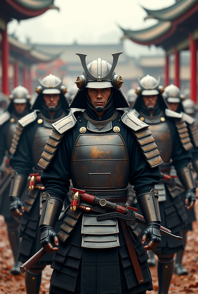 samurai together in china and iron man clothes