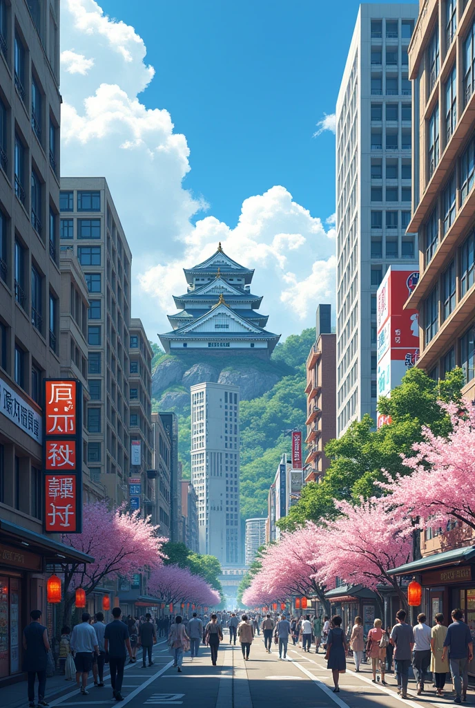 Downtown Wakayama City, Wakayama Prefecture