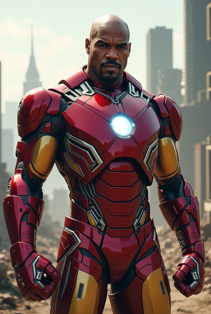 Mike Tyson and Iron Man Clothes