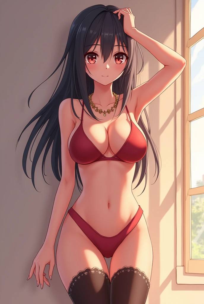create a picture of a sexy anime girl