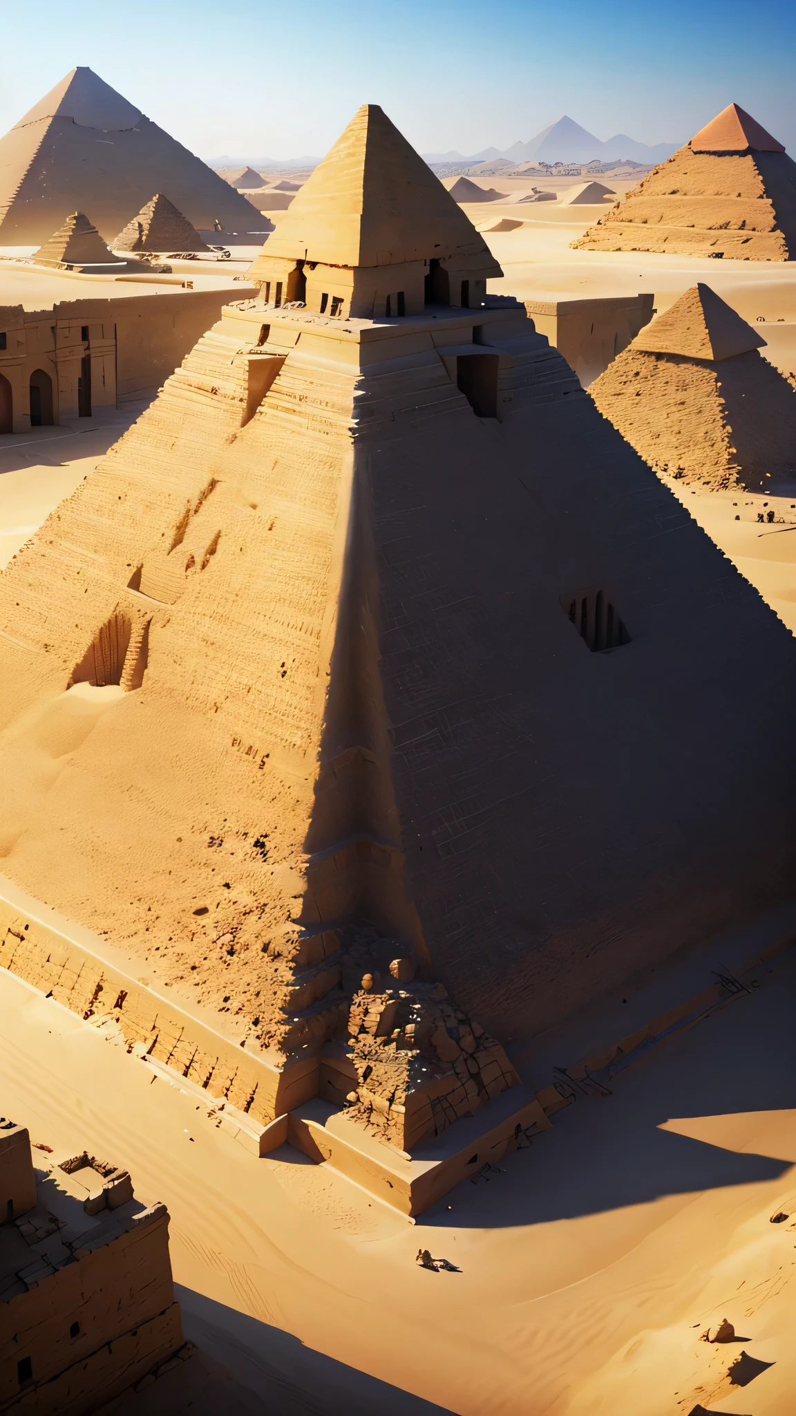 What was the secret ingredient in the ancient Egyptian concrete used to build the Great Pyramids?