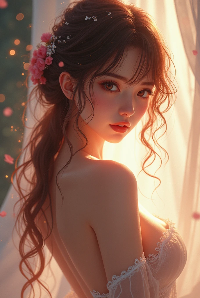 An adult woman from a naked anime, evergonhada