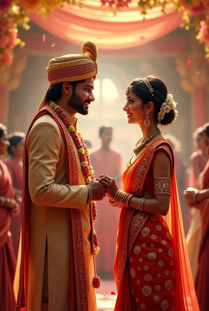 Indian ager boy and girl married