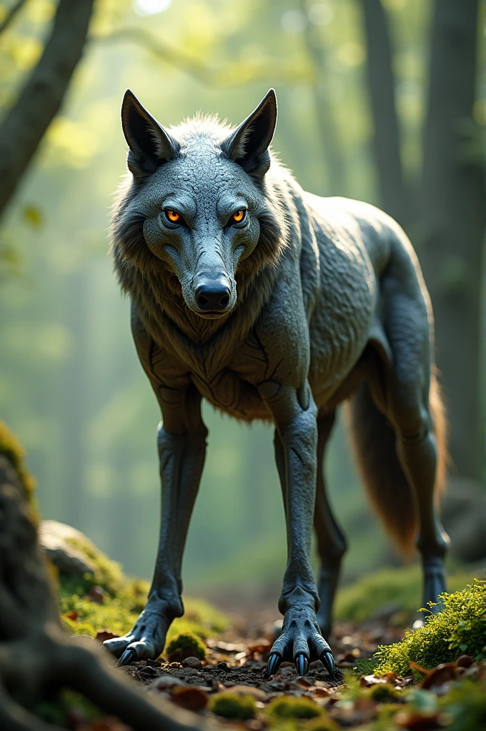 Fusion of a wolf with an ant