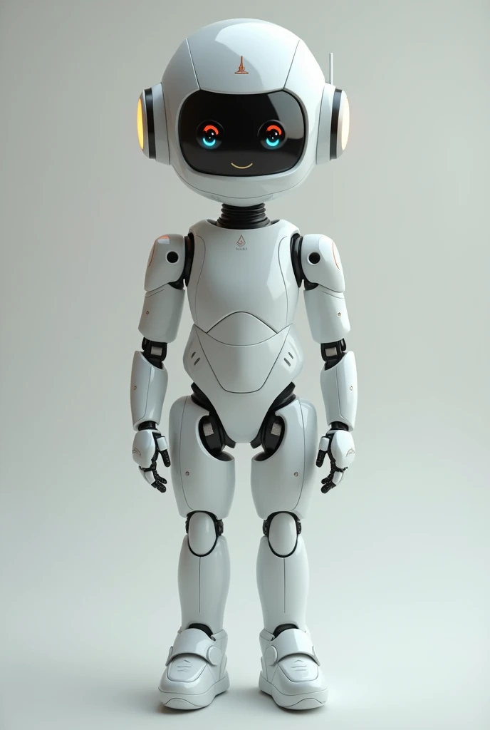  Create an image of an AI with a neutral, approachable appearance, embodying knowledge and empathy. The AI should have a simple but well-groomed outfit that exudes a sense of professionalism and comfort. The face should be warm and welcoming, with attentive eyes that suggest a readiness to help and learn. The overall appearance should balance efficiency with a friendly demeanor, making the AI appear both practical and amiable.

Size: 1024x1024