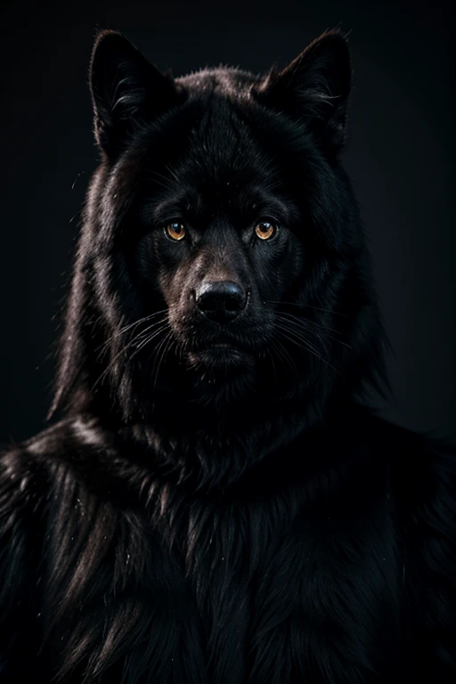 black fur, Surrealism, 8k, Super detail