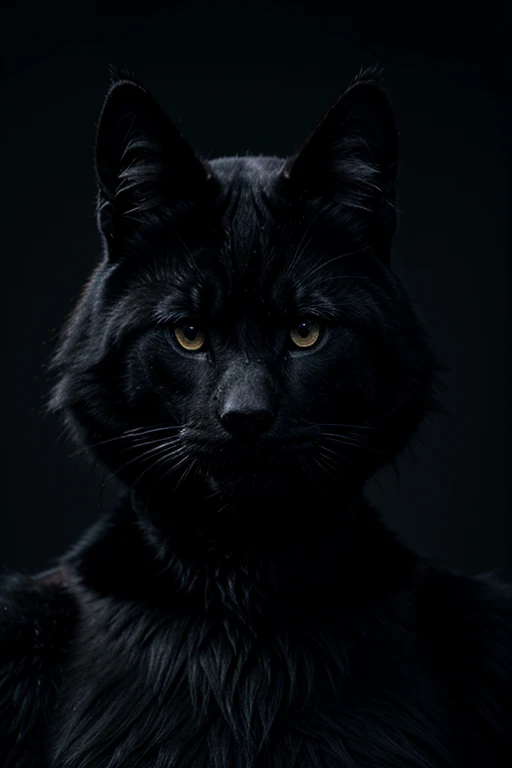 black fur, Surrealism, 8k, Super detail  