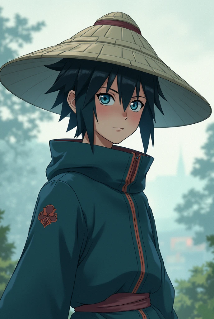 Konohamaru with the Mizukage hat