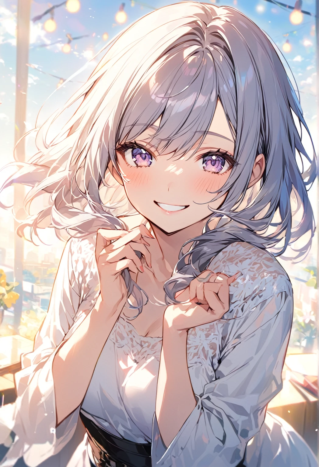 woman、smile