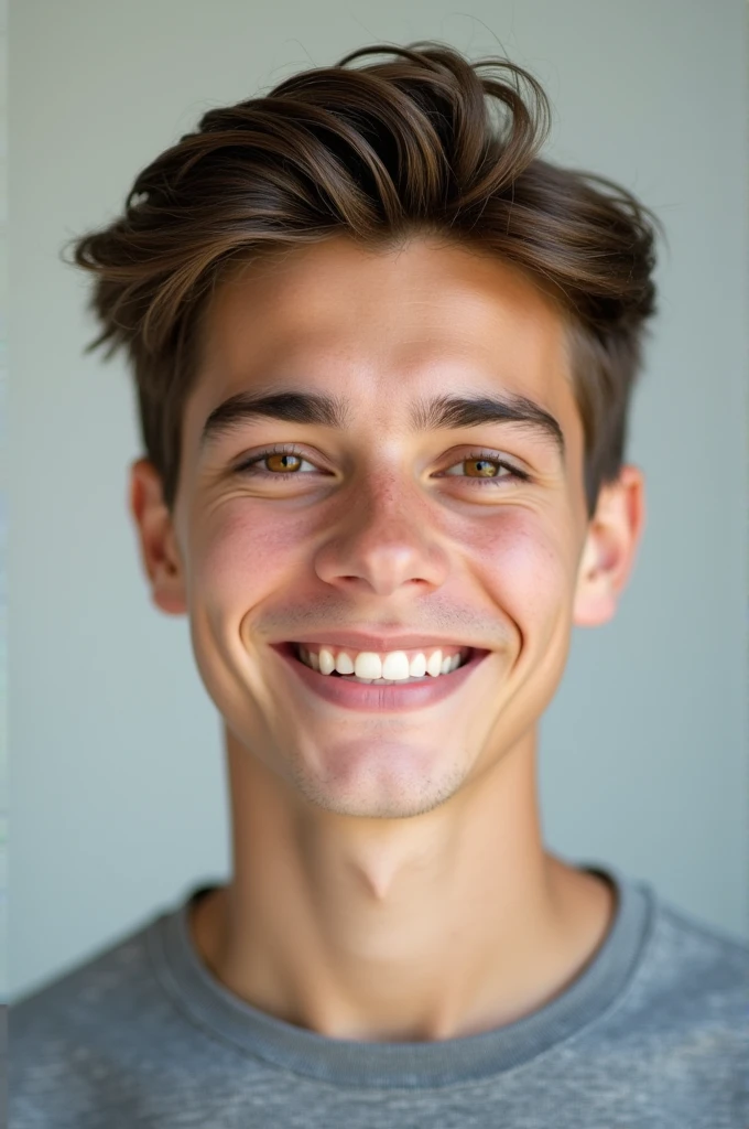 A photo of an 18 year old boy