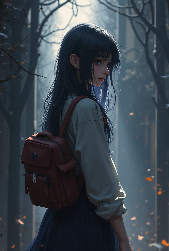 Mysterious World One high school girl