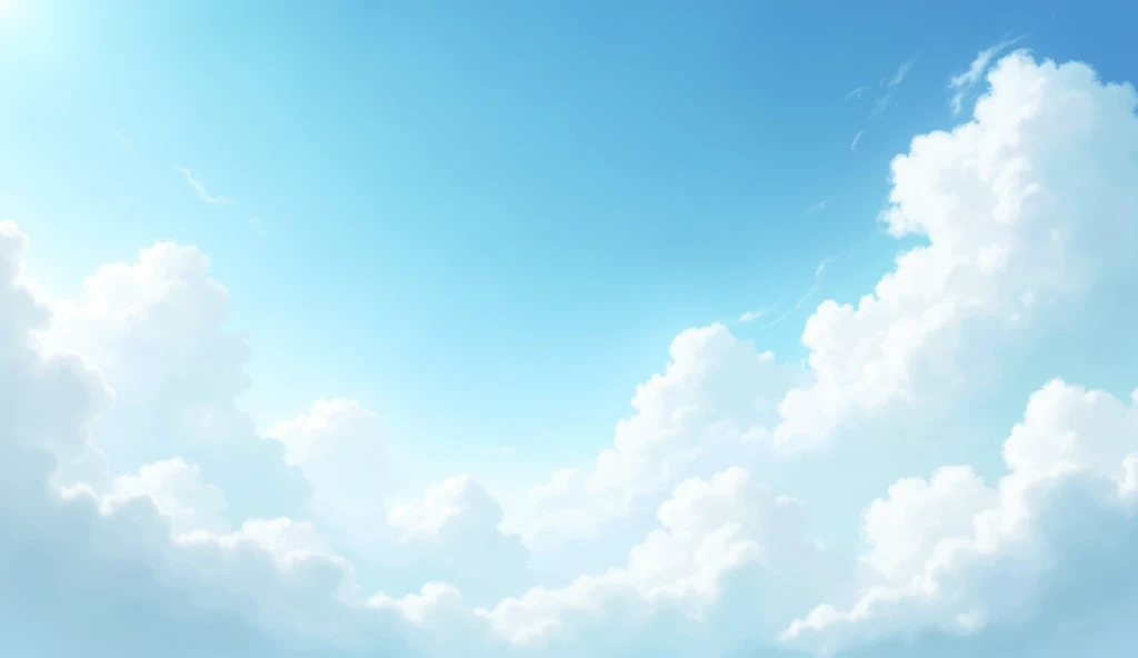 Sky、White Cloud，real picture