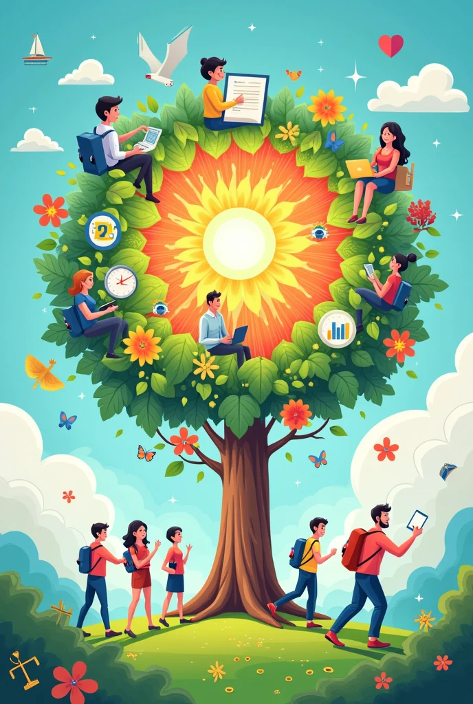 Create Easy Poster drawing about the mission and vision
To Expand opportunities and Empowering and
Nurturing learning environment
-Productive
Future-ready
Sustainable development
Better tomorrows
To graduate