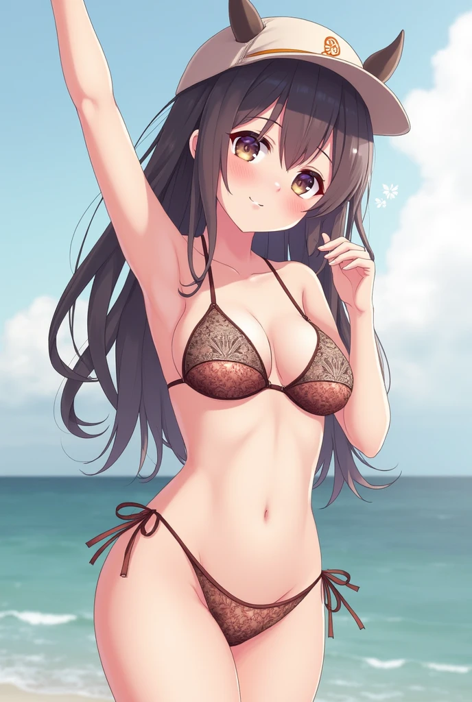 anime girl small bikini