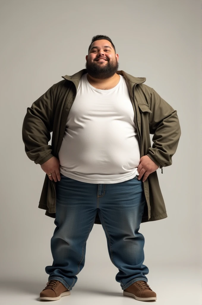 Chubby transgender man