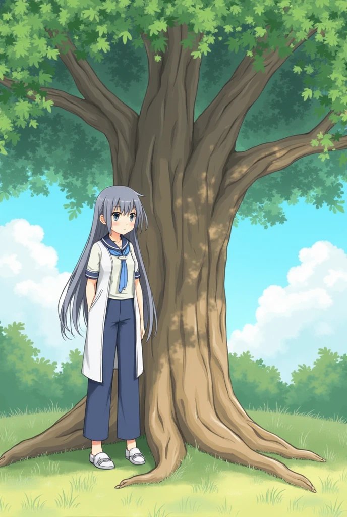1 Girl,Tree