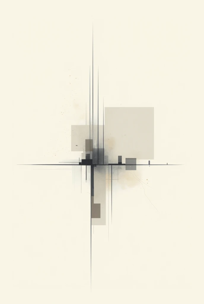 Drawing on contemporary art that is very simple