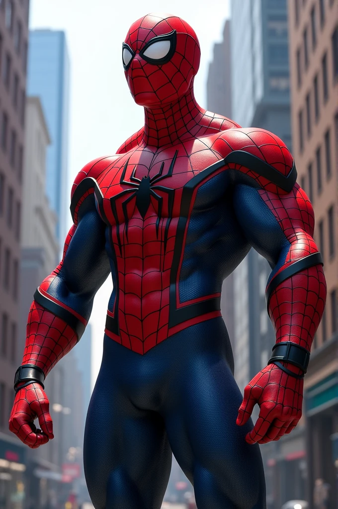 Spider-Man muscles
