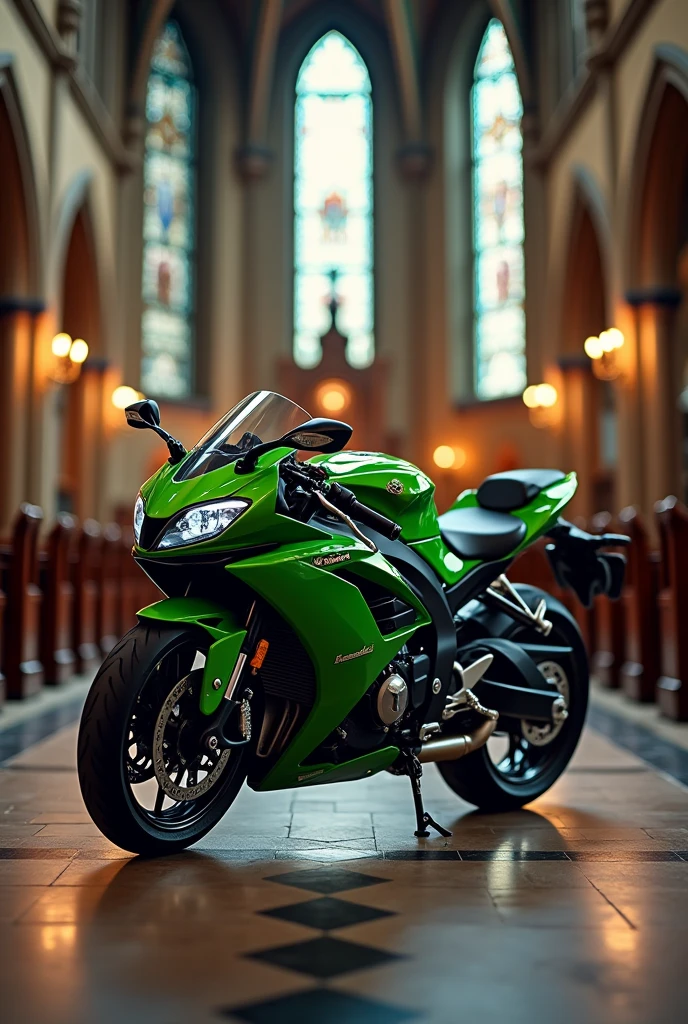 Kawasaki in the church