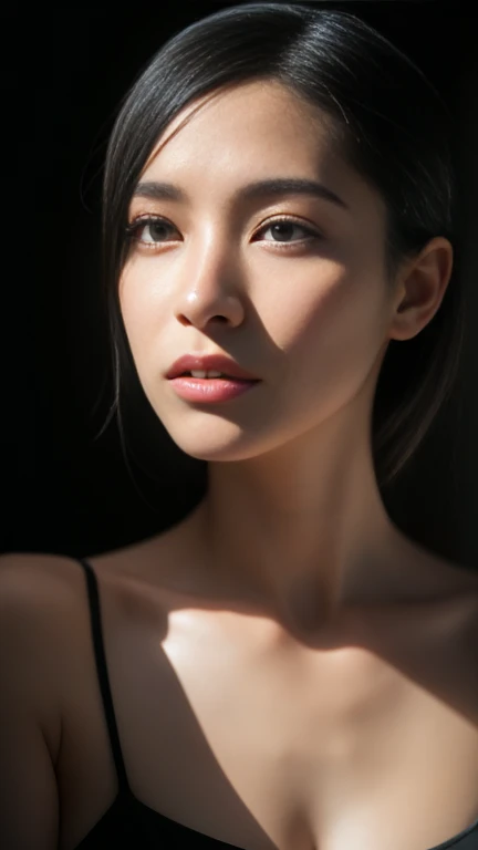 Javanese, Hijab, cleveage, reflected light, Chiaroscuro, Depth of Field, Movie Lighting, Ray Tracing, Sony FE GM, Ultra HD, Super Detail, masterpiece, Textured Skin, High Detail, best quality, The award-winning,3d,HDR(High Dynamic Range),Ray Tracing,nvidia RTX,Super Resolution,Unreal 5,Subsurface scattering、PBR Textures、Post-Processing、Anisotropic filtering、Depth of Fieldaximum definition and sharpnesany-Layer Textures、Albedo and Specular Maps、Surface Shading、Octane rendering accurately simulates the interaction of light and matter、Two-color light、Large aperture、Low ISO、White Balance、Rule of Thirds、8K raw data