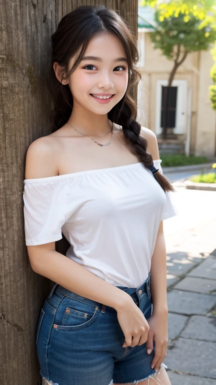 Japanese female, a lot of details, (underweight), 30 years old, detailed black hair, beautiful detailed hair, super fucking beautiful, delicate beautiful face, complex details beautiful and delicate eyes, perfect hands, (flat chest best quality:1.5), perfect and delicate limbs, detailed skin, best quality, ultra-detailed,(cheerful grin:1.5),
medium long shot, looking away, hands in pocket, a lot of details, Fluttering long hair, hat, (sunglasses:1.2), hoodie, jeans, sandals, (Bare shoulder:1.2), white Clothes, Game Center,