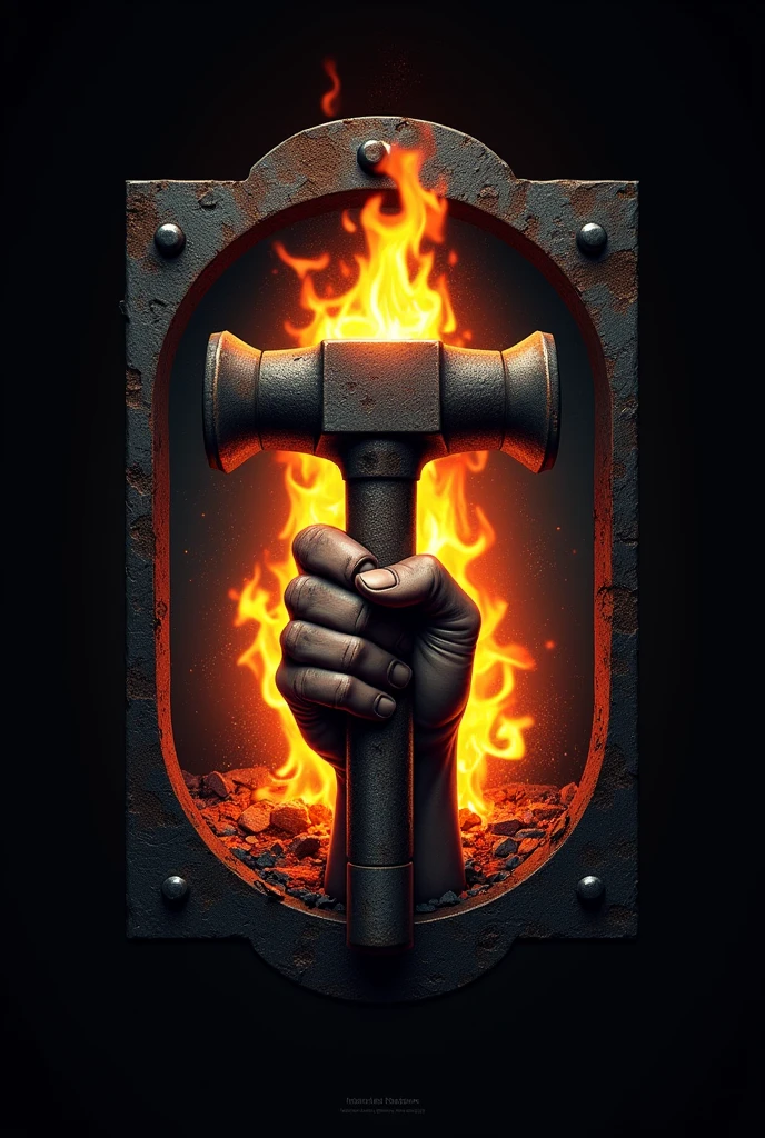 Logo for blacksmith shop
