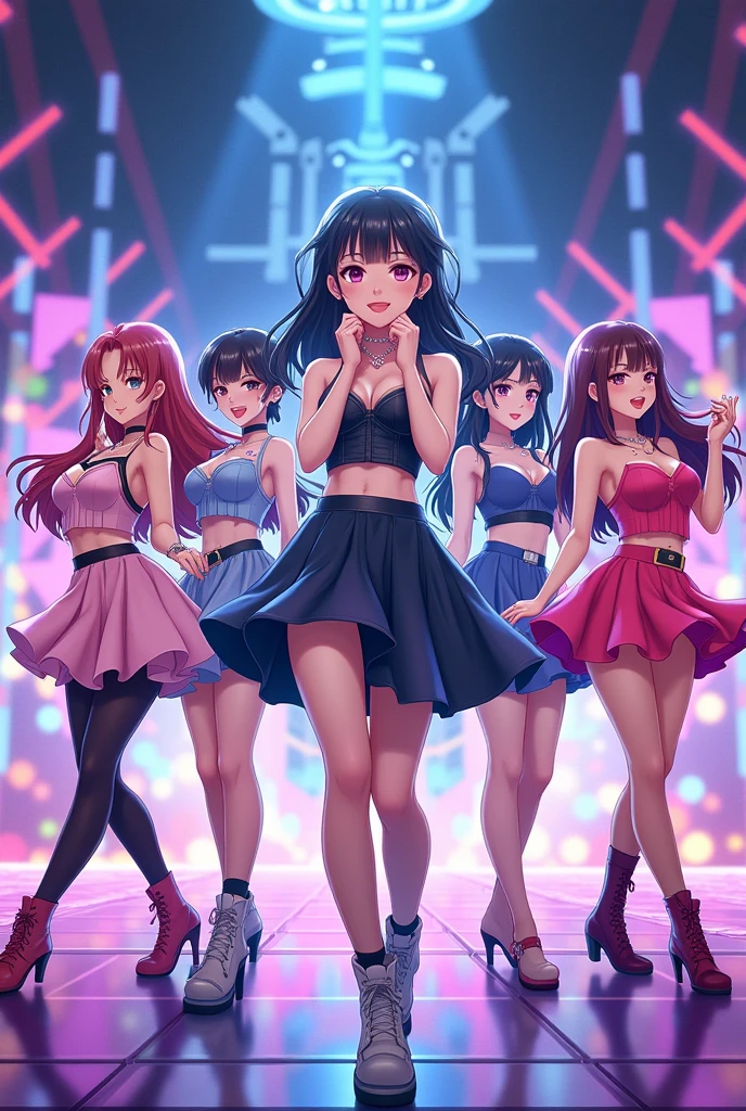 ppop group bini animated