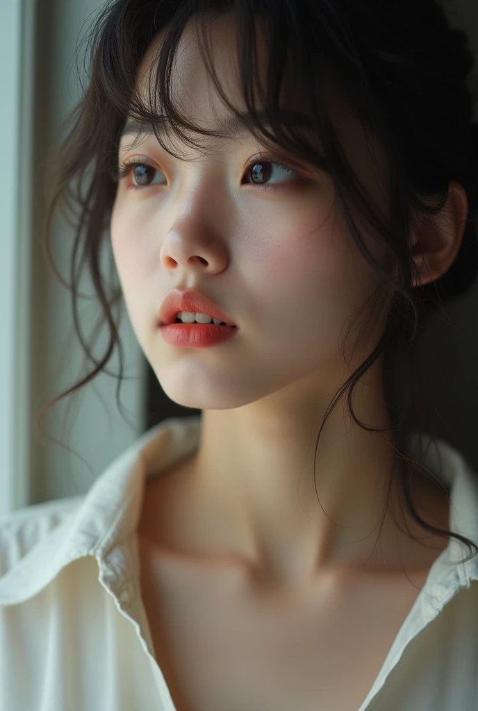 Highest quality, RAW Photos, NSFW, face, Incredibly beautiful girl, cute, Written boundary depth, High resolution, 超detailed, detailed, Very detaileded, extremely detaileded eye and face, Sharp pupils, Realistic students, Sharp focus, Cinema Lighting, Japanese, Short Woman,  Physical build, Short arms, length, Narrow eyes, Fleeting atmosphere, ((thin唇)), masterpiece, Highest quality, detailedな肌, detailedなface, fine grain, 8k, Excellent anatomy, flat breasts, small breasts, small,( small bust: 1.2), small bust, (slim, small, flat, small), thin, Delicate and sexy collarbone, One Girl, (beautiful girl, Delicate girl:1.3), (15 years old:1.3),whole body,
break, Very beautiful eyes, (Symmetrical eyes:1.3),
break, small胸, 
break, (目とfaceの細部まで:1.0),
break, (masterpiece, Highest quality, 超detailed, detailedなface, 8k),Nipples,clitoris,Bunny suit with holes,blush,in Vagina,snot,tears,Drooling,Nipplesにピアス,labia majora,side,Arms tied behind back,Anal plug,Bondage,clitorisにピアス,Nipplesにピアス,side,sideを見せる,