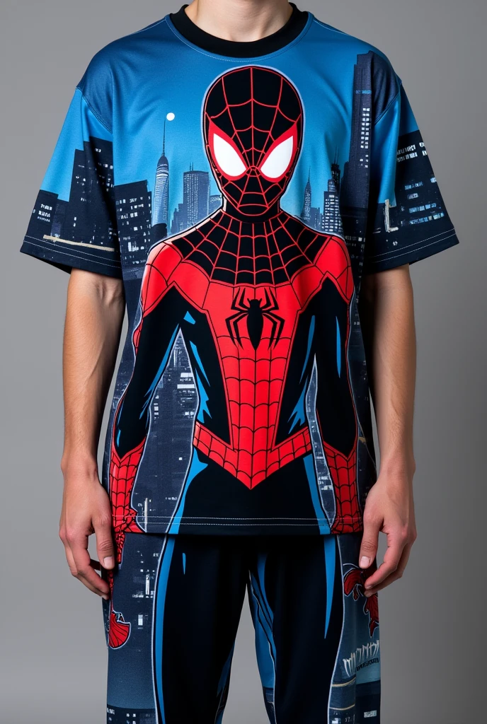 A pajama inspired by Miles Morales