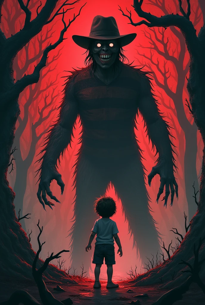 The child's soul enters Freddy
