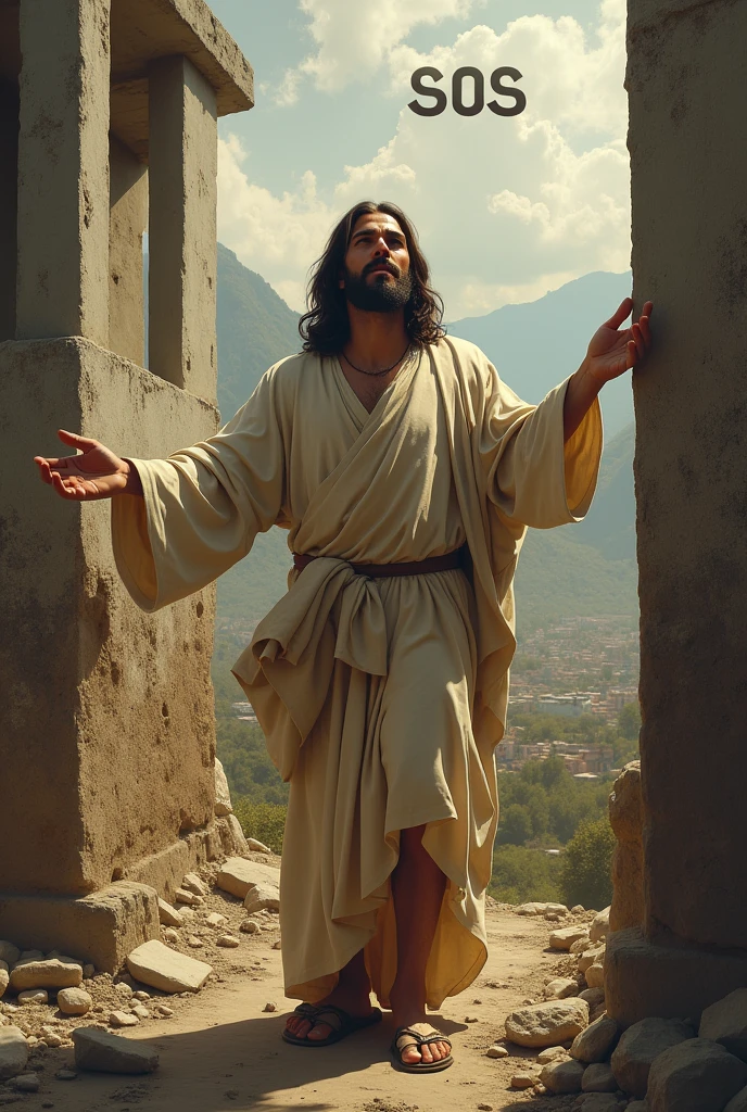 Venezuela Jesus of Nazareth SOS word