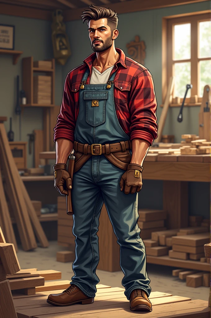 A logo for a carpentry shop called ZR carpentry