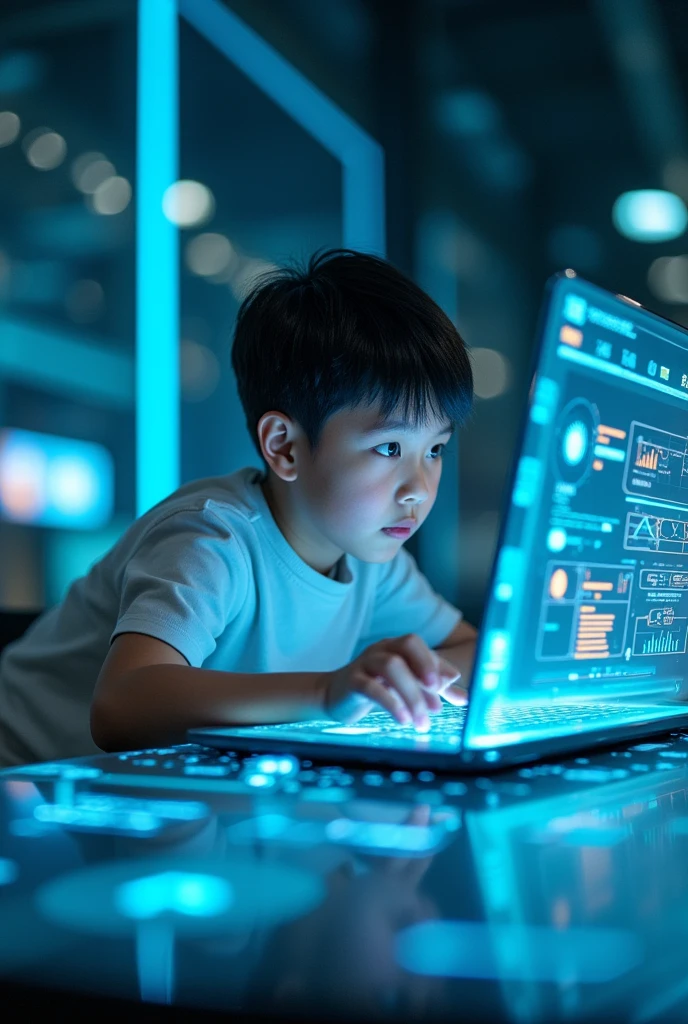 Create an image about computer learning for me to post on my store's Instagram feed with text