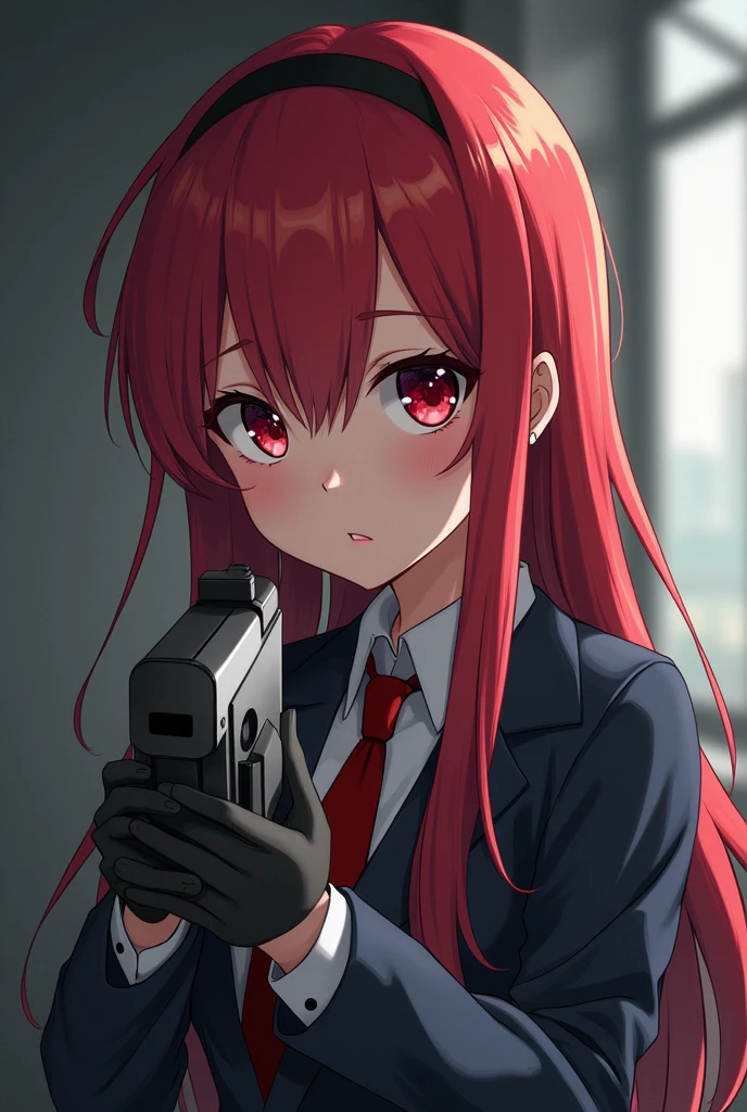 woman WITH A GUN anime more serious gamer